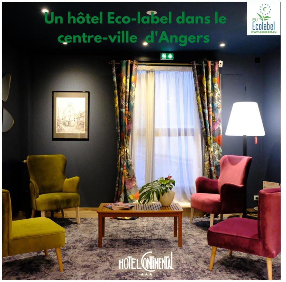 Hotel Continental Angers Bagian luar foto